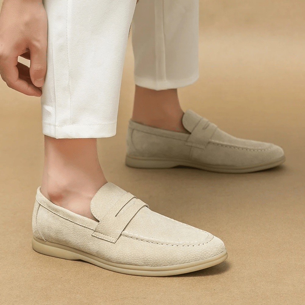 Leather Moccasin Loafer for Men Liverpool Verno
